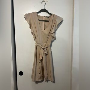 Tan Business Casual Dress